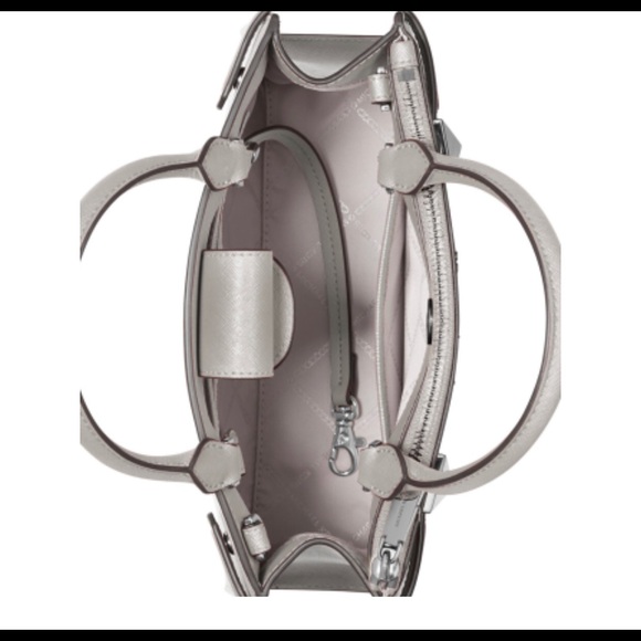 Michael Kors KARLA LEATHER MEDIUM EASTWEST SATCHEL